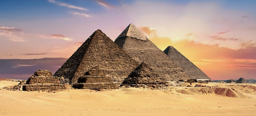 For about $2,100, fly business class to Egypt and Europe. 