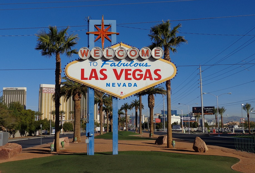 Fly as early as mid-August on flights to Vegas for less than $100 round-trip.